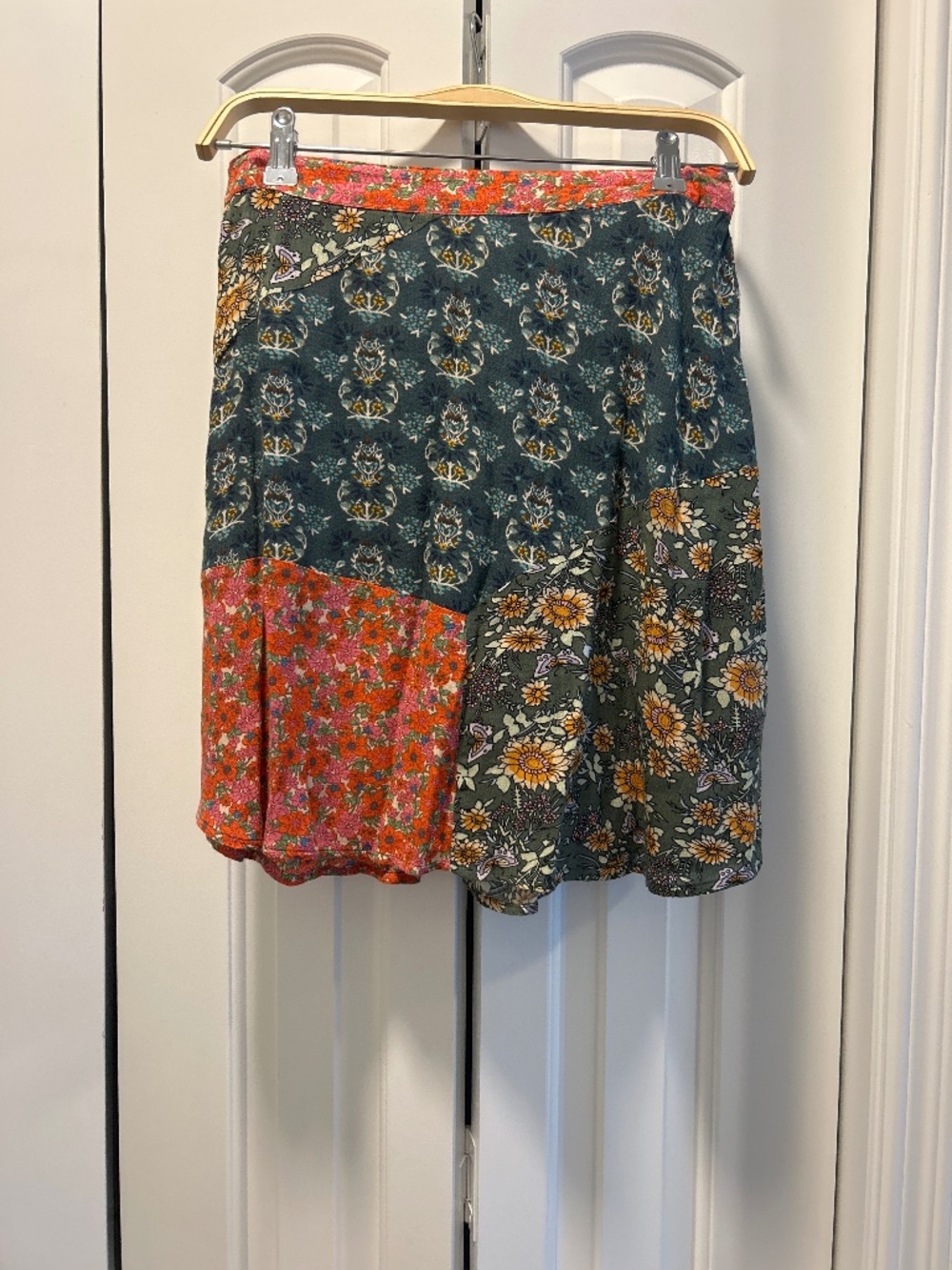Natural life, BoHo floral skirt